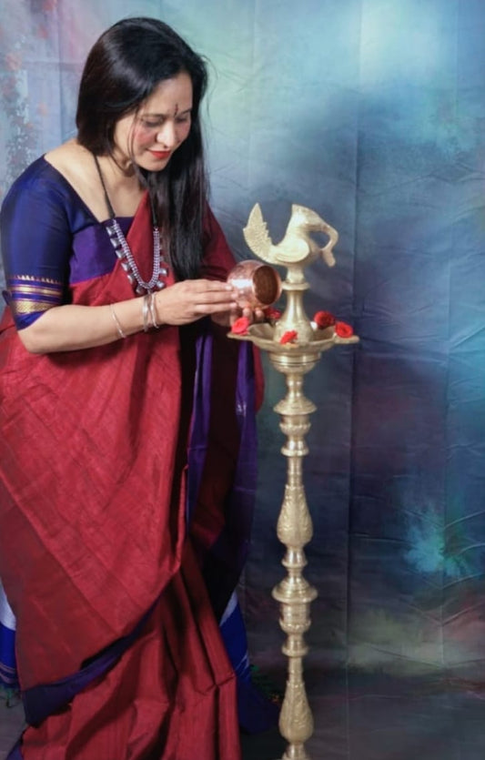 “Weaving Dreams: Sunitha’s Journey from Corporate Hustle to Handcrafted Heritage”