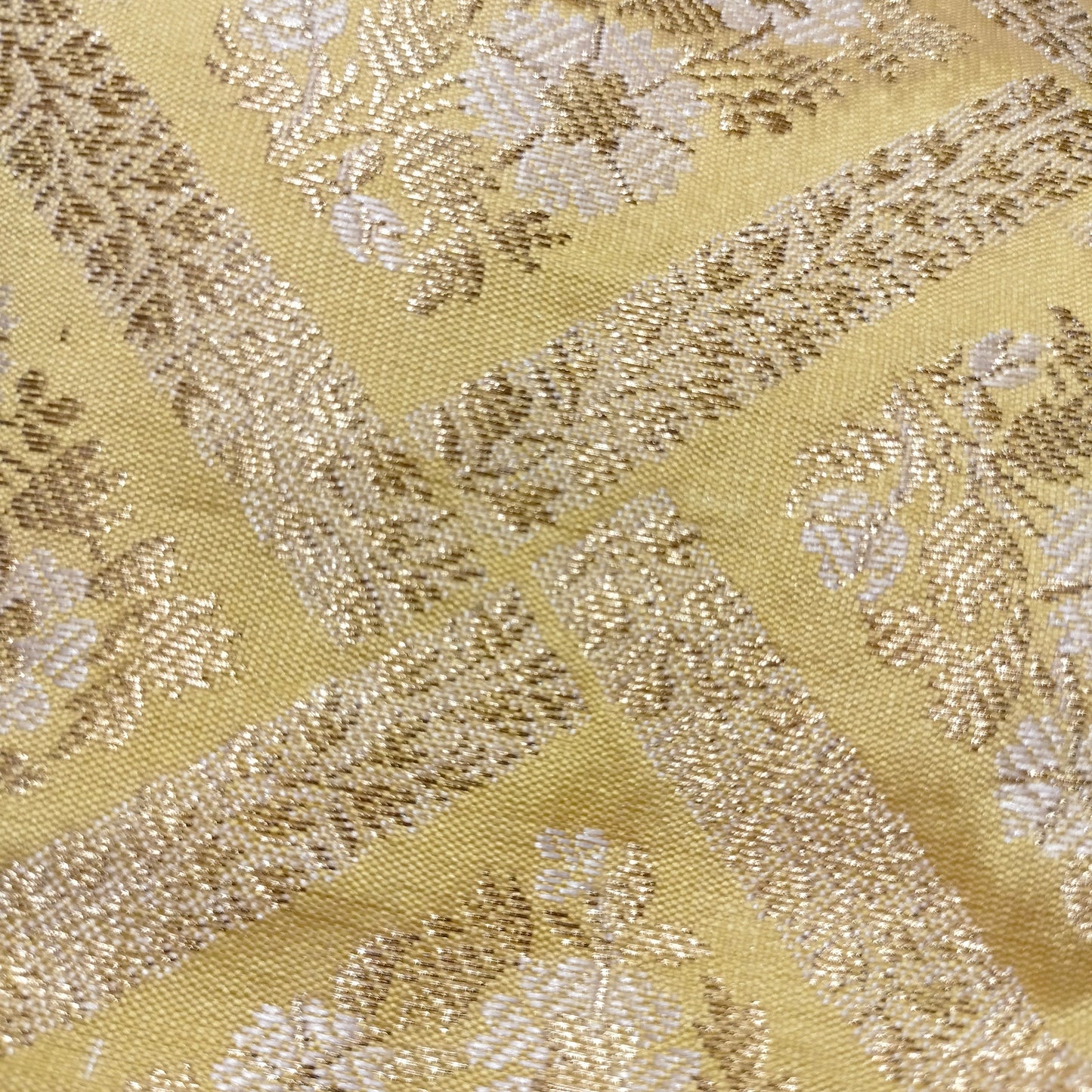 Banarasi Yellow Zari Blouse