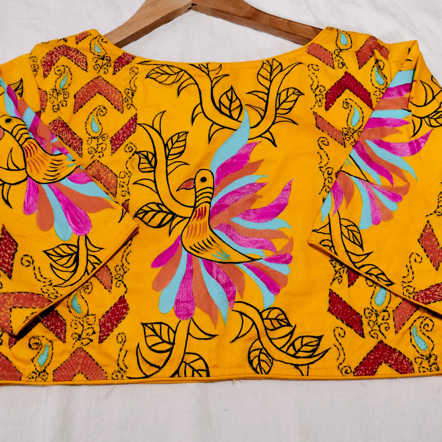 Kantha Work Blouse