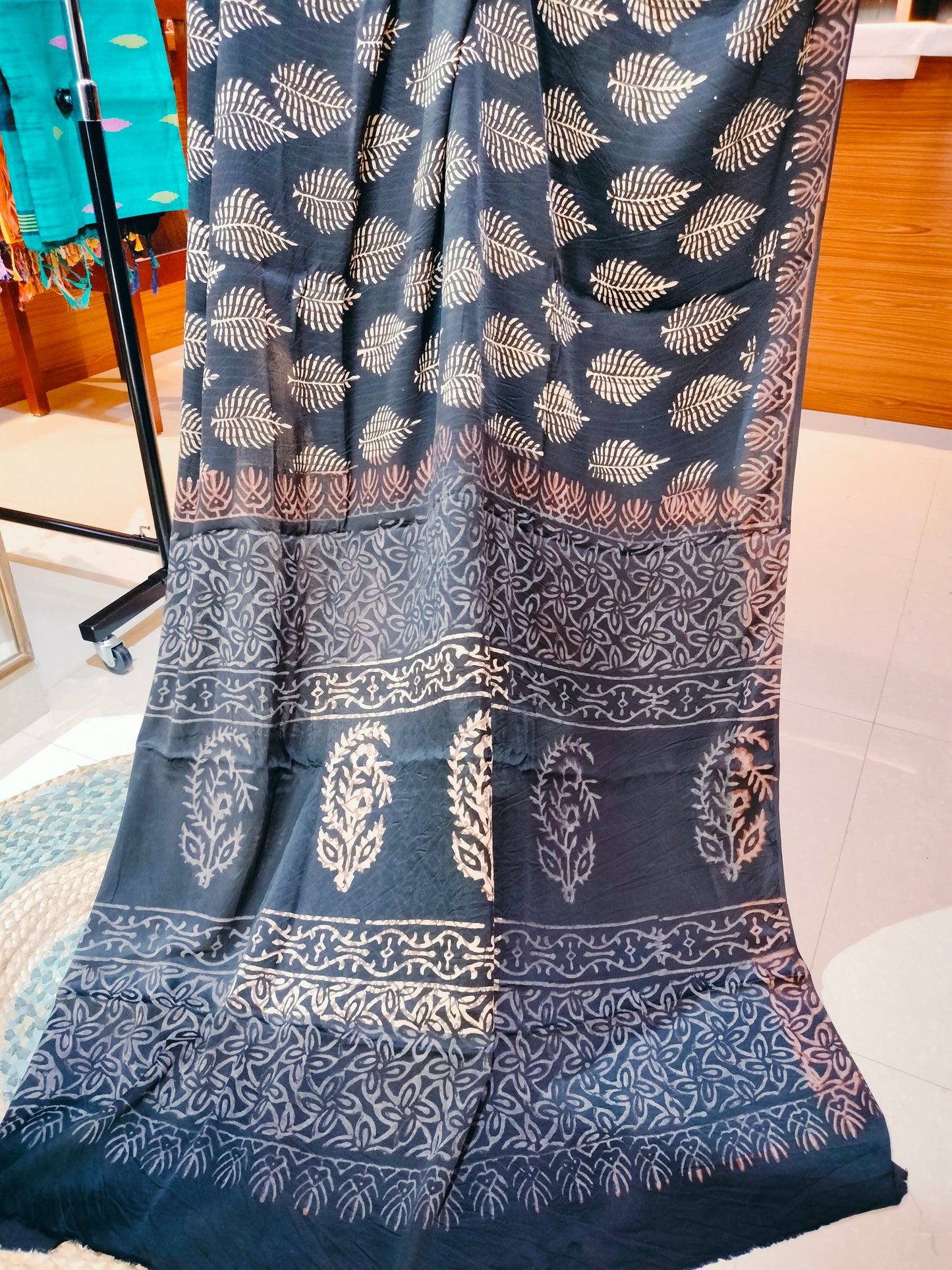 Vanaspati Modal Silk Black