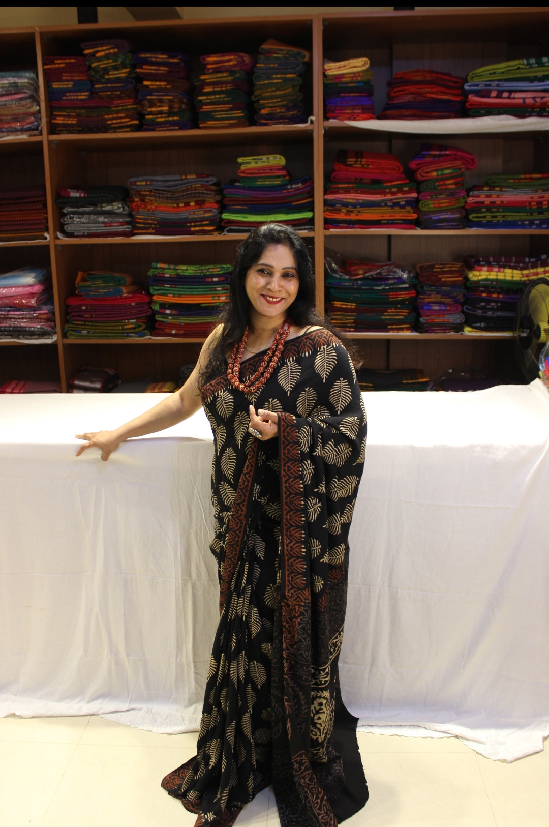 Vanaspati Pure Modal Silk Black