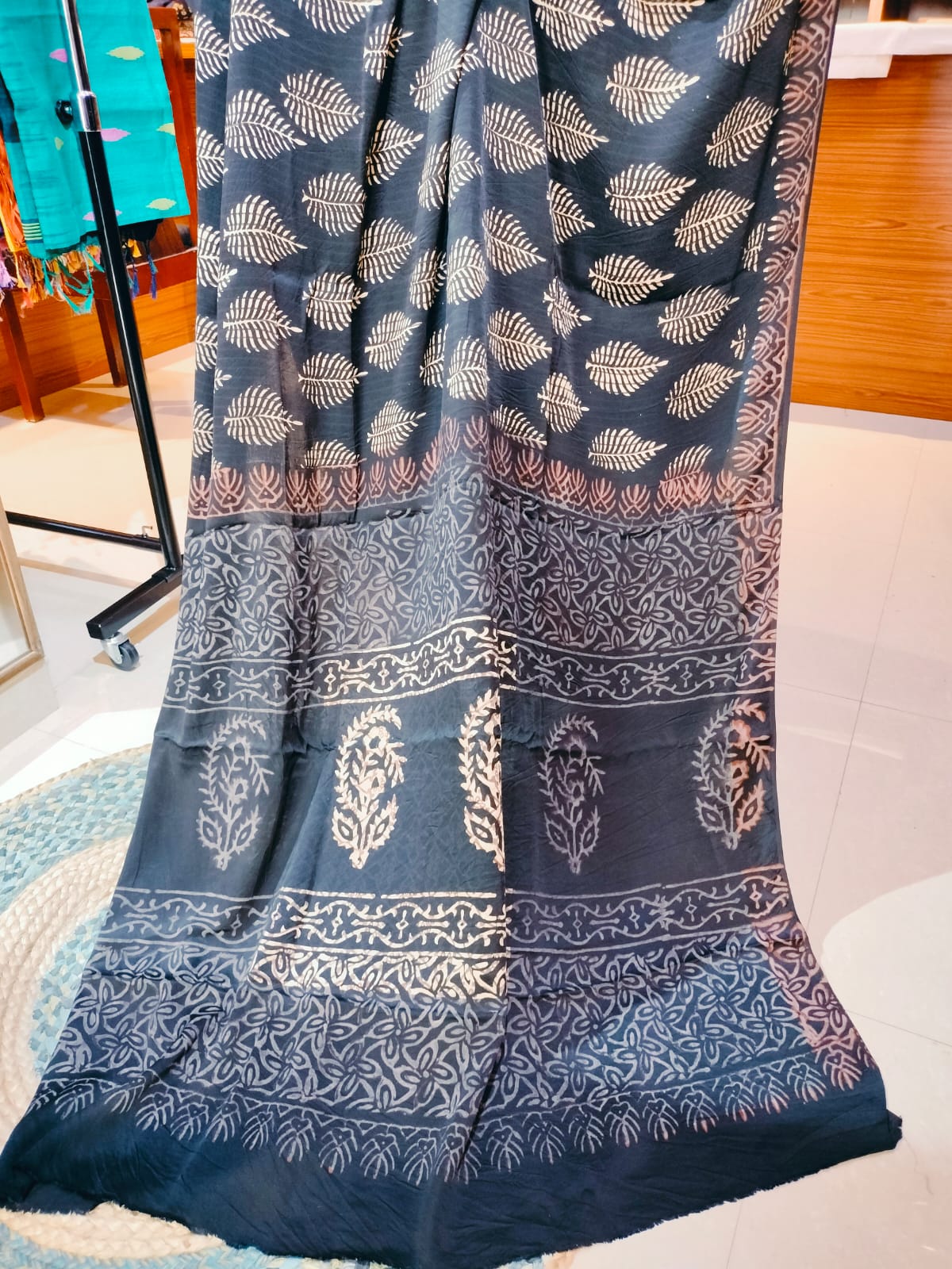 Vanaspati Pure Modal Silk Black