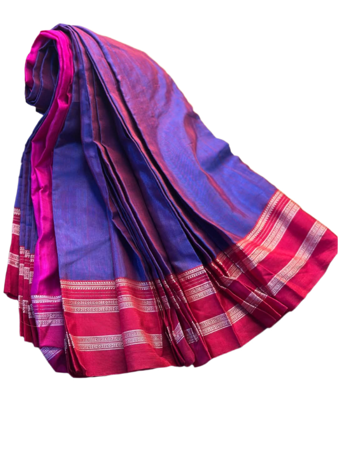 Ilkal Satin Silk Saree – Handwoven Elegance | Gruhini Silks