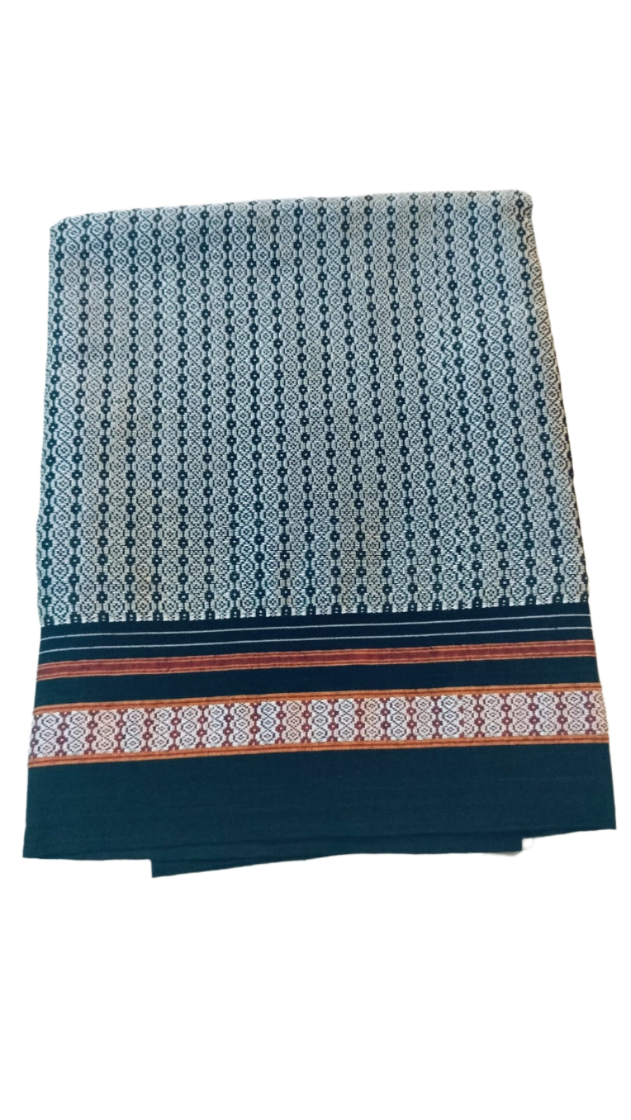 Handloom Pure Cotton Khun Blouse Pieces / Handloom Fabric Online