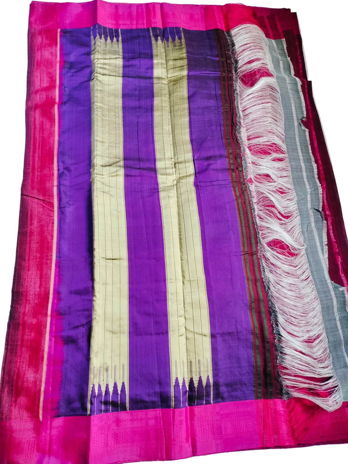 Ilkal Satin Silk Saree | Tope Teni Pallu | Gruhini Silks