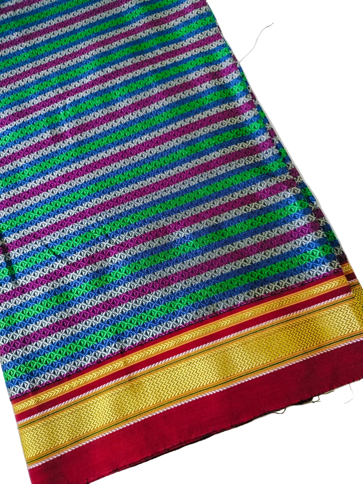 Khun Blouse Fabric - Multi Colour