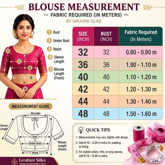 Blouse Measurement Guide for Working Women