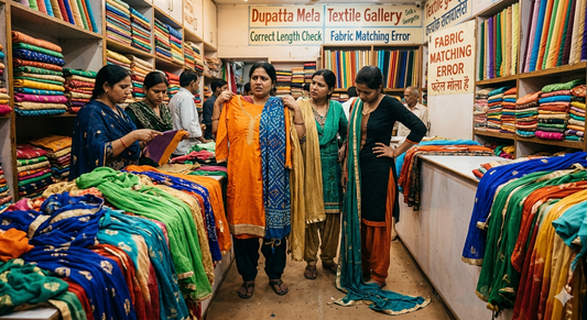 Common Mistakes Women Make While Matching Dupattas