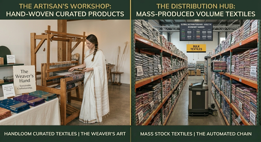 Curated Sarees vs Mass Stocks: The Real Difference You Should Know