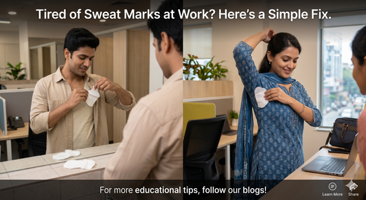 “Underarm Sweat Marks? Here’s the Easiest Way to Fix It”