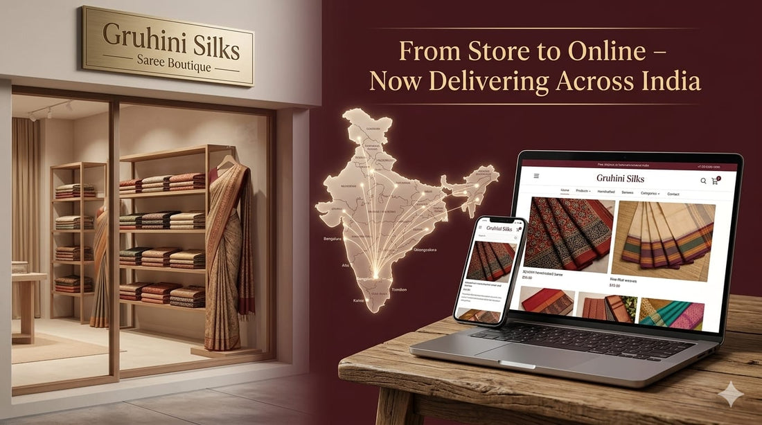 The Evolution of Gruhini Silks: From One Storefront to Every Home in India