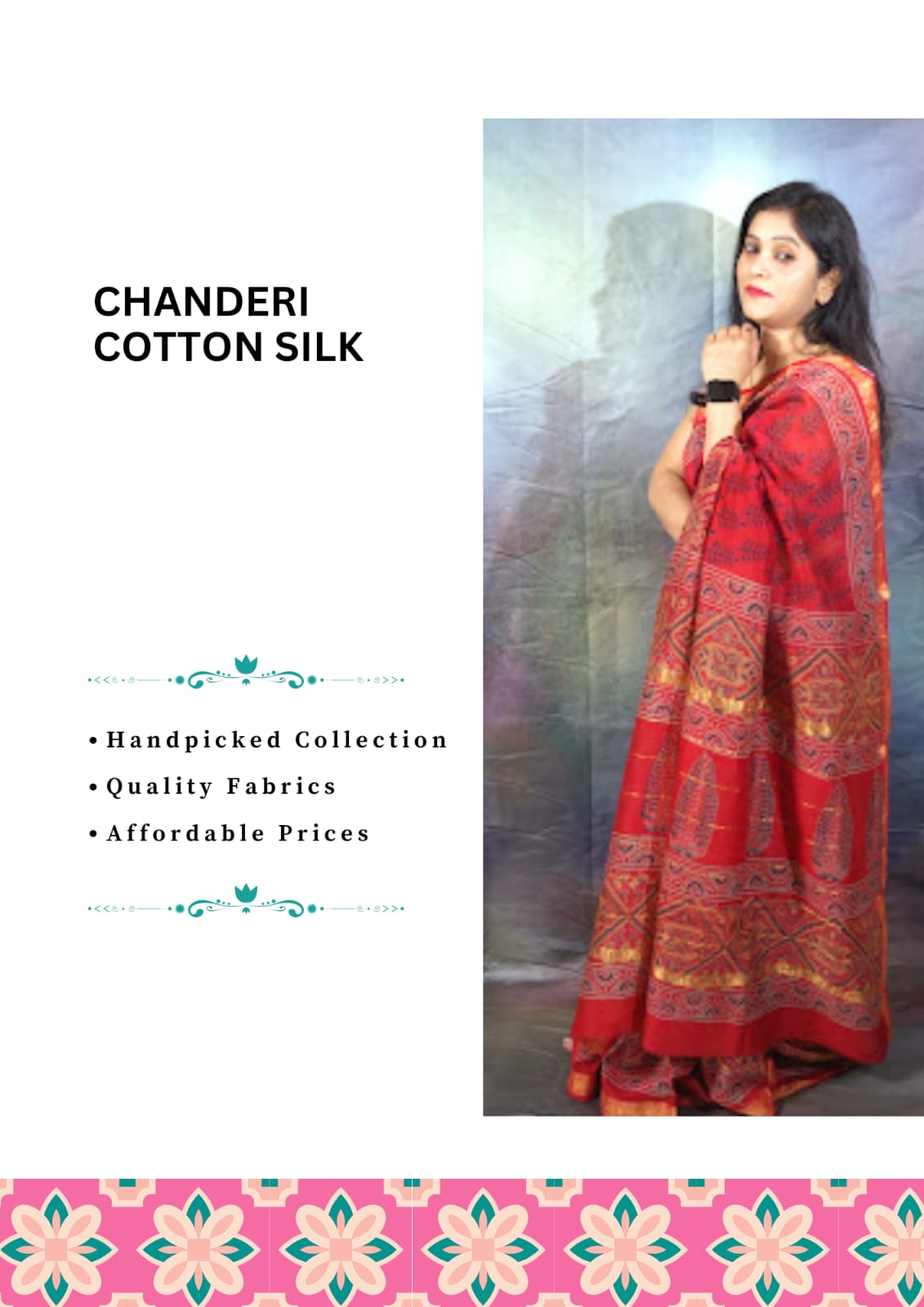 CHANDERI COTTON SILK