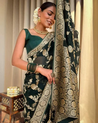 BANARASI SEMI SAREES