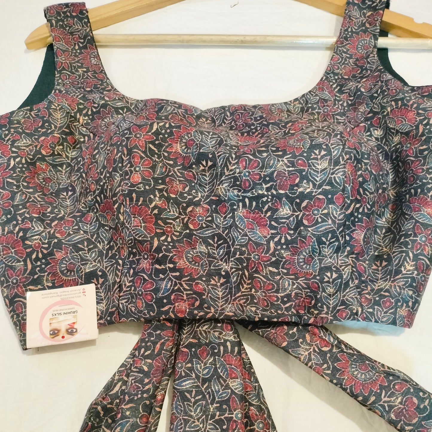 Blouse Shine Material
