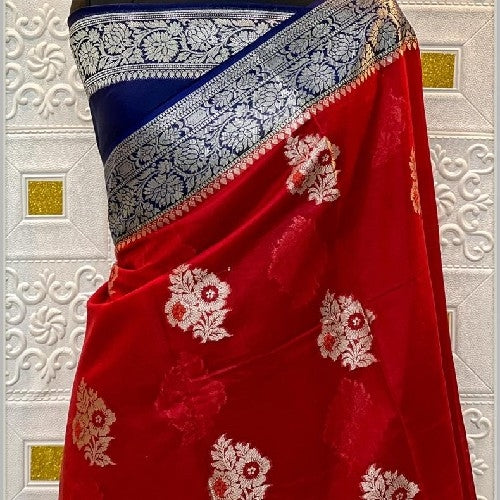 Banarasi Semi Georgette Silk