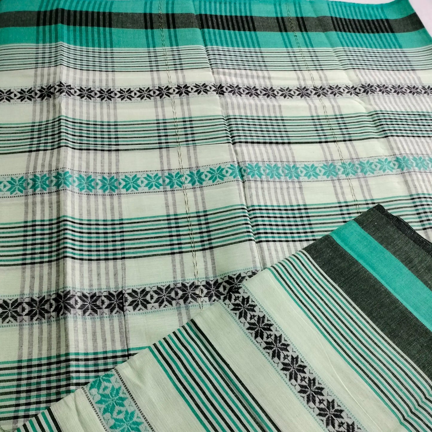 Dhaniakhali Saree Pista Green