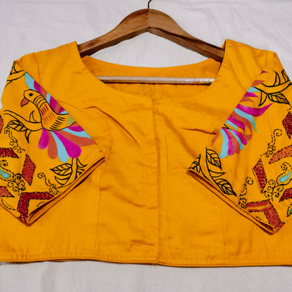 Kantha Work Blouse