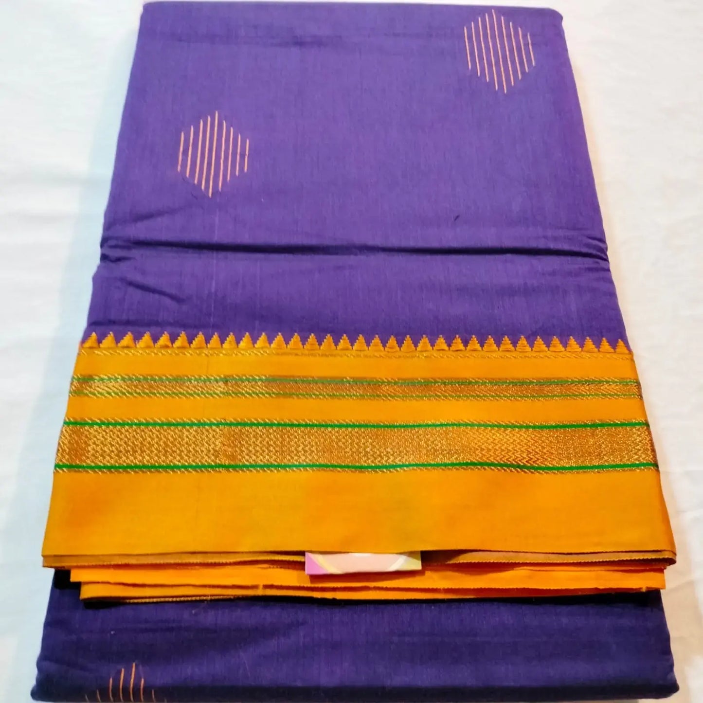 Ilkal Cotton Silk Saree Green