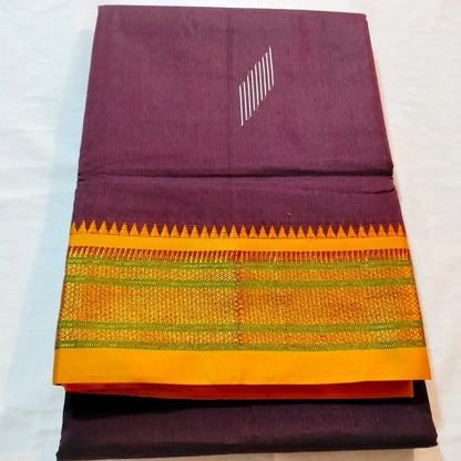 Ilkal Cotton Silk Saree Maroon