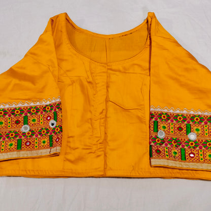 Blouse with Patch Work
