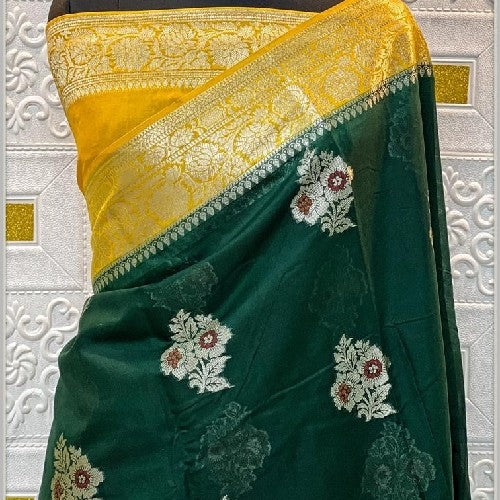 Banarasi Semi Georgette Silk