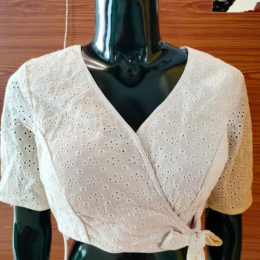 Hakoba blouse Cream