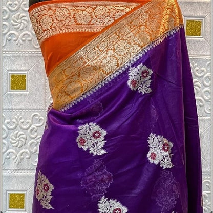 Banarasi Semi Georgette Silk