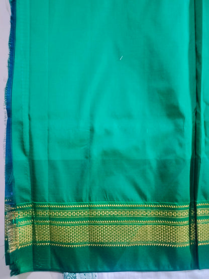 Kasuti Ilkal Saree with Tope Teni Pallu & Blouse
