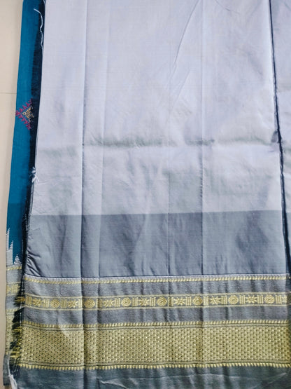 Kasuti Ilkal Saree with Tope Teni Pallu & Blouse