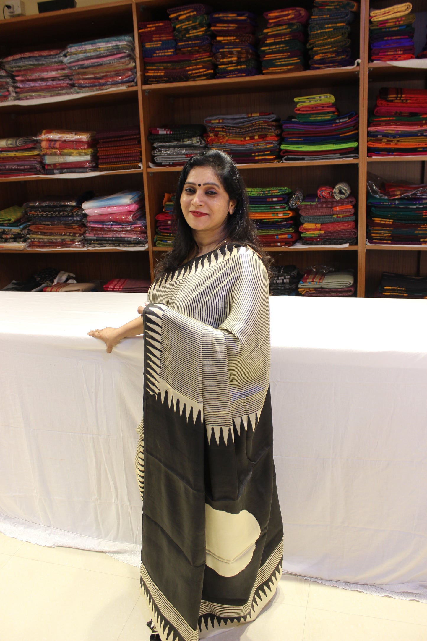 Vanaspati Modal Silk Sarees  Black