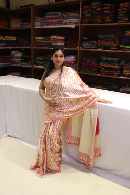Vanaspati Modal Silk Sarees  Pink
