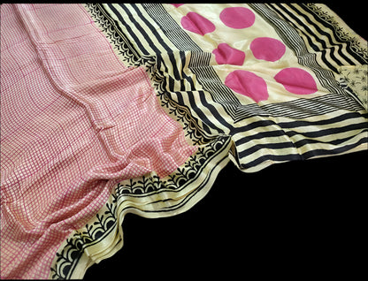Vanaspati Modal Silk Sarees  Pink