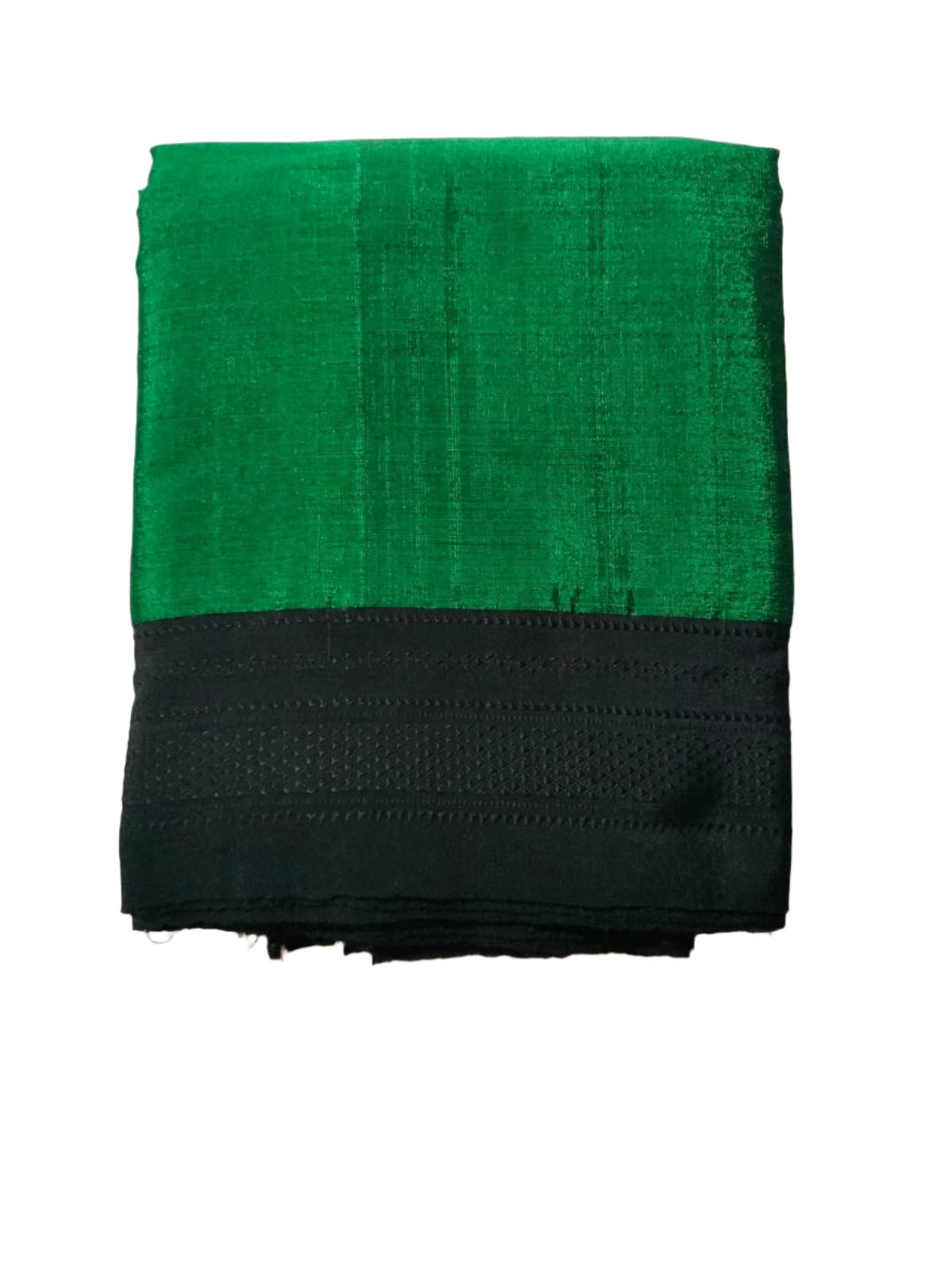 Ilkal Satin Silk Saree Green Black