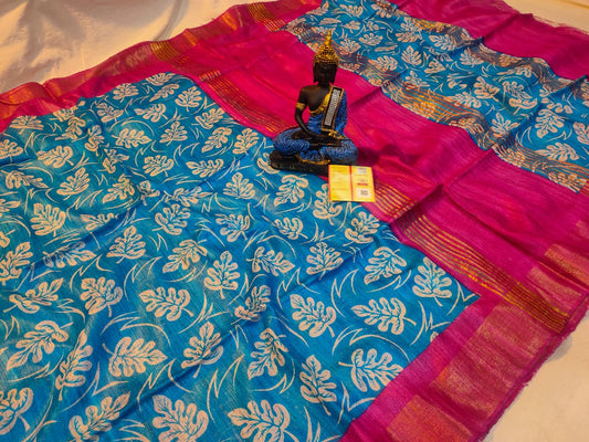 Tussar Silk Saree