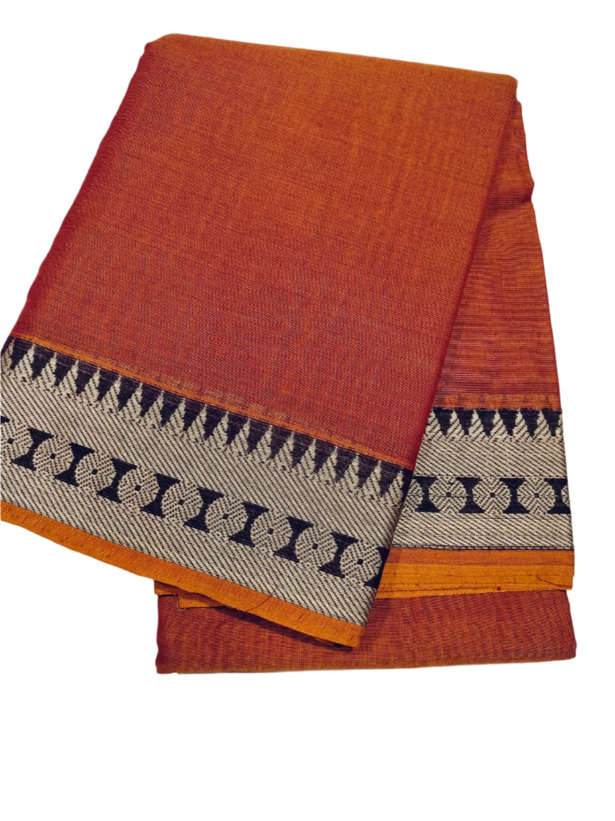 Narayanpet Cotton Saree Mustard yellow