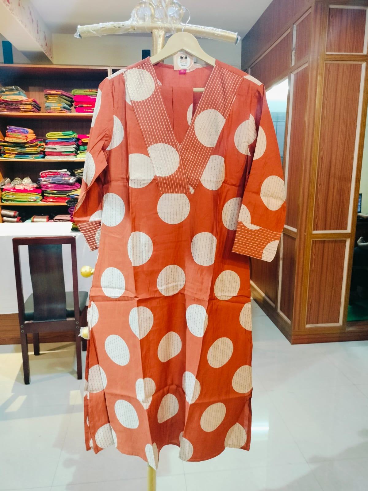 Designer Modal Silk Salwar Orange