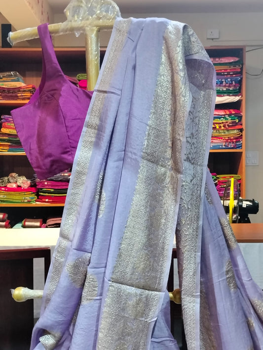 Designer Saree Lavender