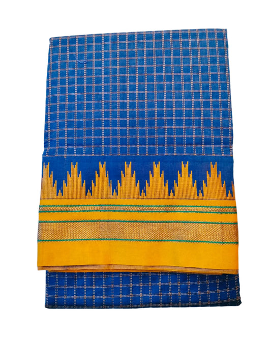 Ilkal Cotton Saree with Tope Teni Pallu