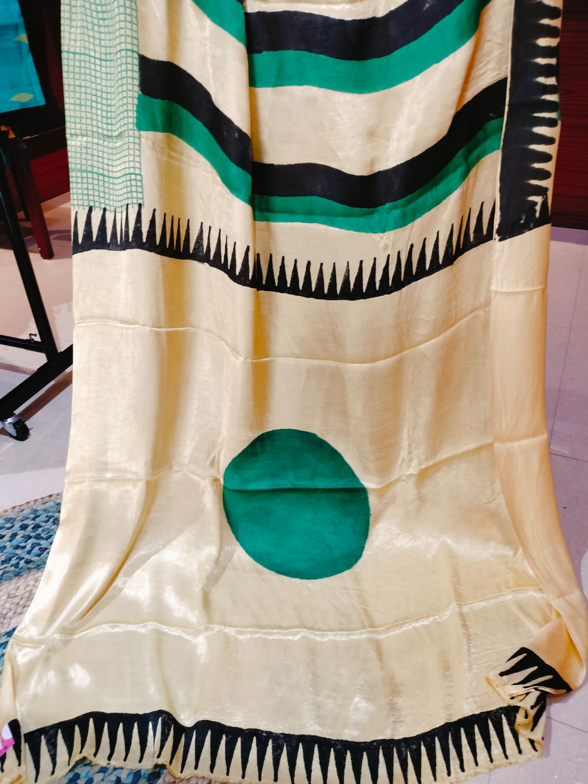 Vanaspati Modal Silk Sarees  Green