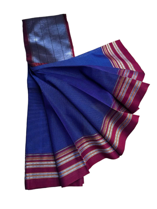 Ilkal Gadi Border Blue