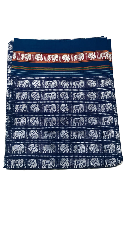 Handloom Pure Cotton Khun Blouse Pieces / Handloom Fabric Online