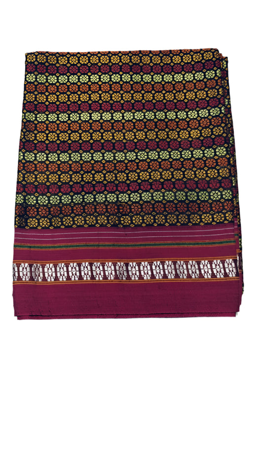 Handloom Pure Cotton Khun Blouse Pieces / Handloom Fabric Online