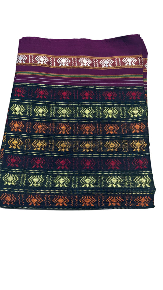 Handloom Pure Cotton Khun Blouse Pieces / Handloom Fabric Online