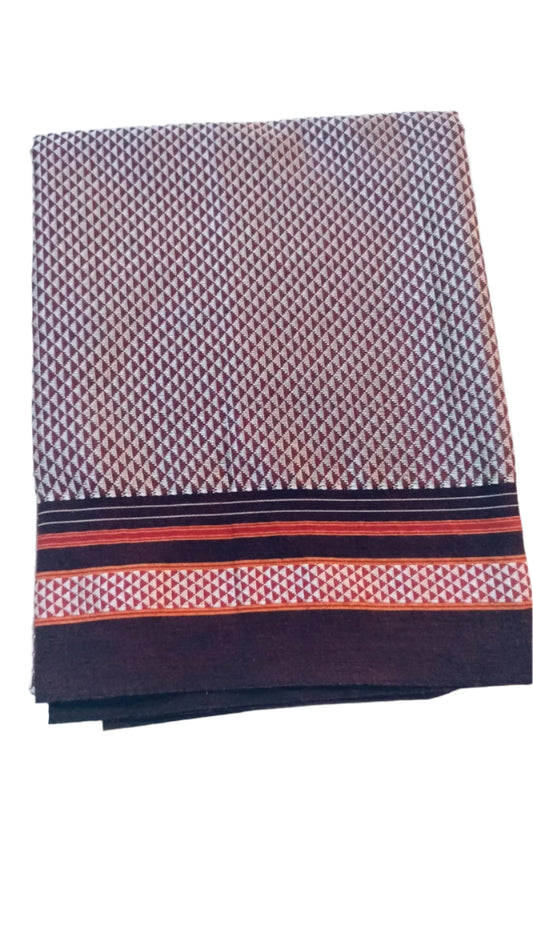 Handloom Pure Cotton Khun Blouse Pieces / Handloom Fabric Online