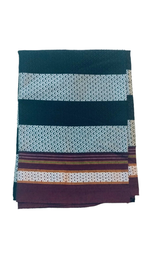 Handloom Pure Cotton Khun Blouse Pieces / Handloom Fabric Online