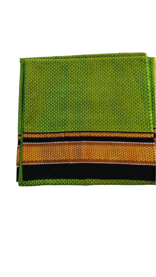 Khun Blouse Piece Paroot Green