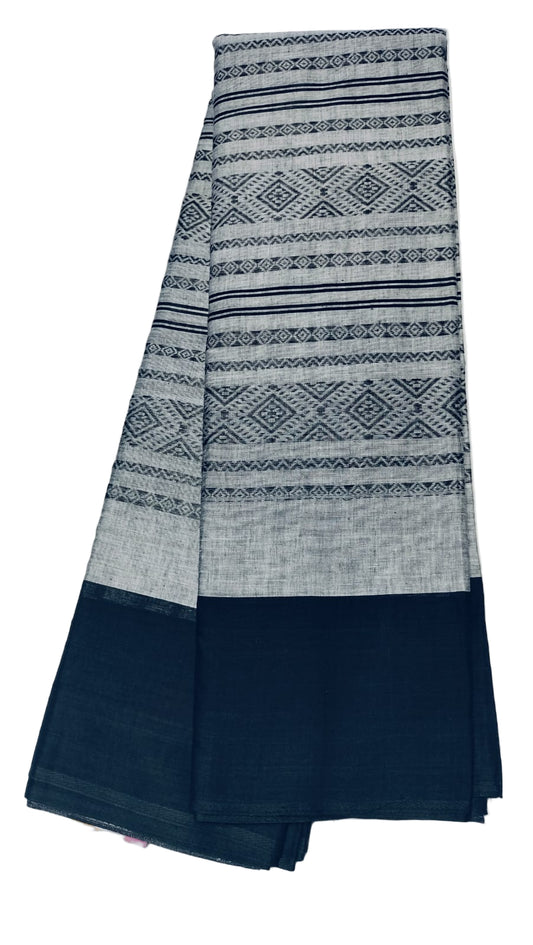 Handloom Cotton Dhaniakhalli Saree
