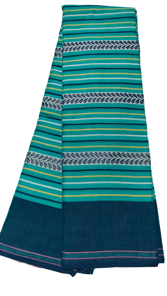 Handloom Cotton Dhaniakhalli Saree,
