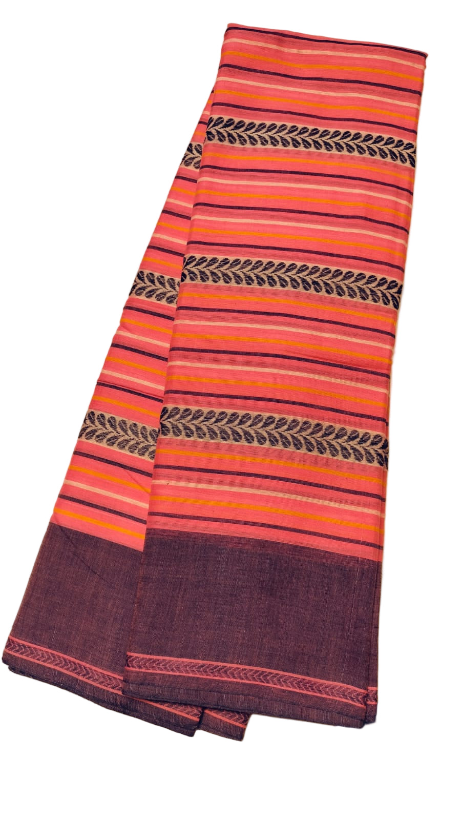 Handloom Cotton Dhaniakhalli Saree