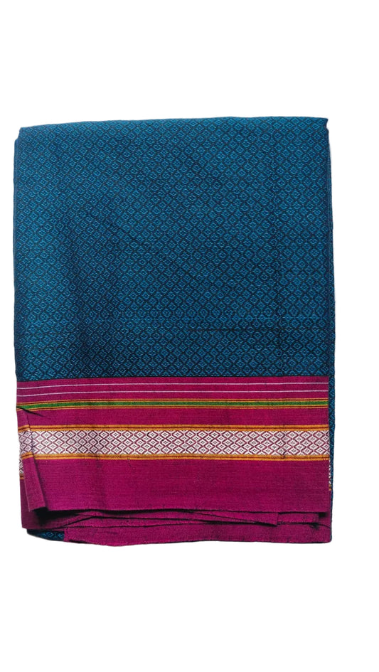 Handloom Pure Cotton Khun Blouse Pieces / Handloom Fabric Online